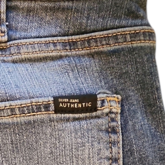 Men's Silver Jeans - Picture 5 of 7